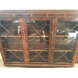 A modern veneered wooden display unit/bookcase.