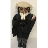 A vintage London Owl Company "Barrister" owl.