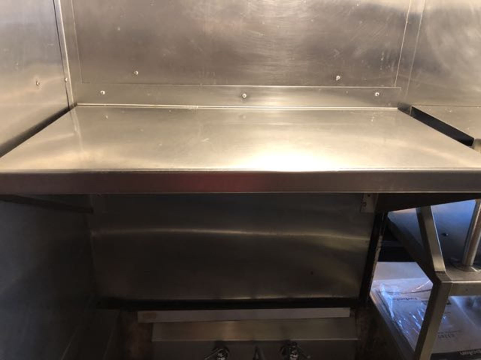 Tablette stainless 30 " x 16"
