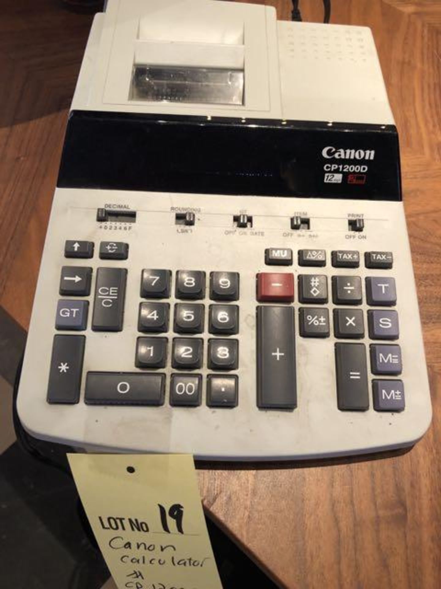 Calculatrice CANON # CP 12000