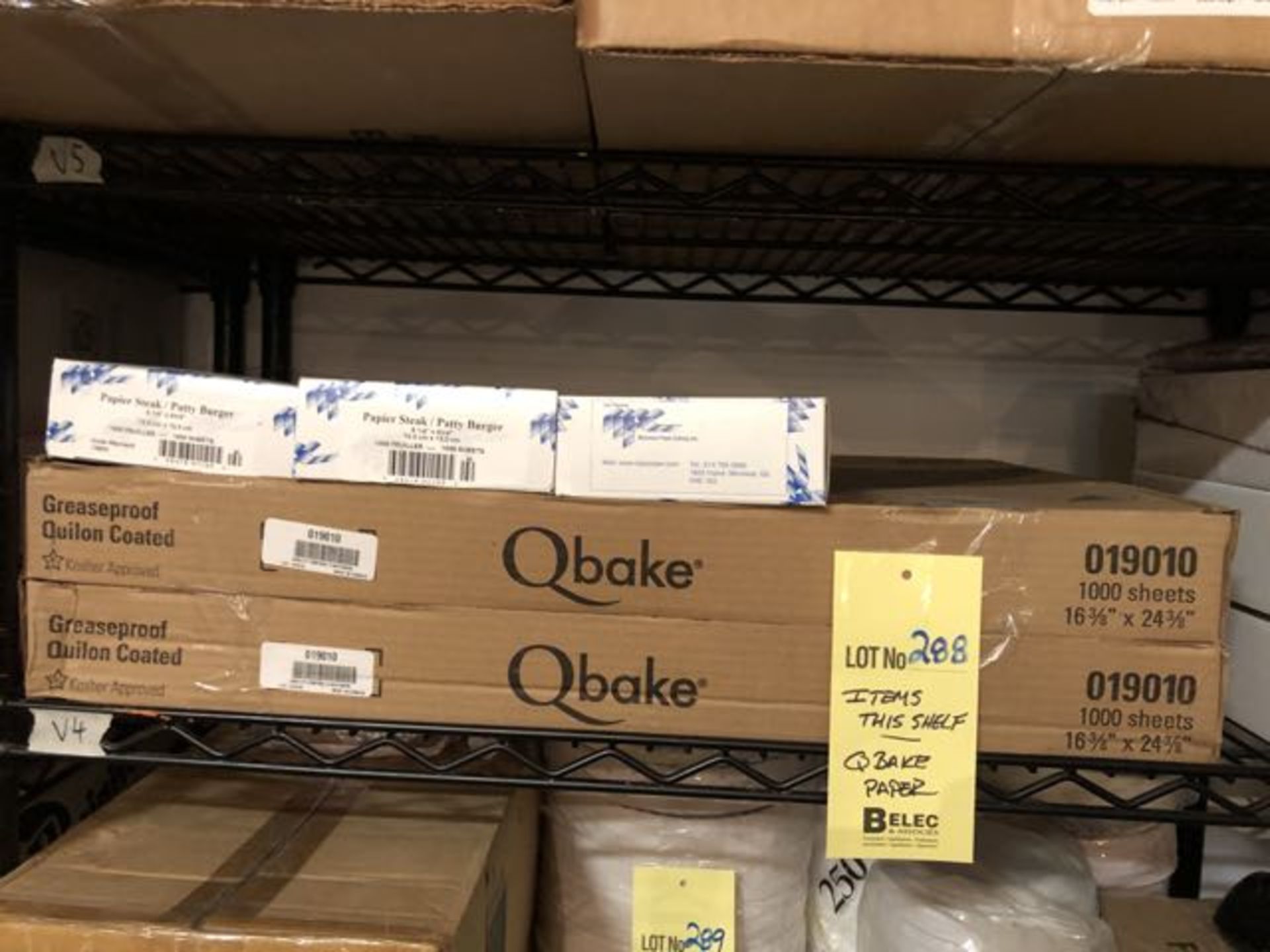 Lot d'items pour cuisson QBAKE papier