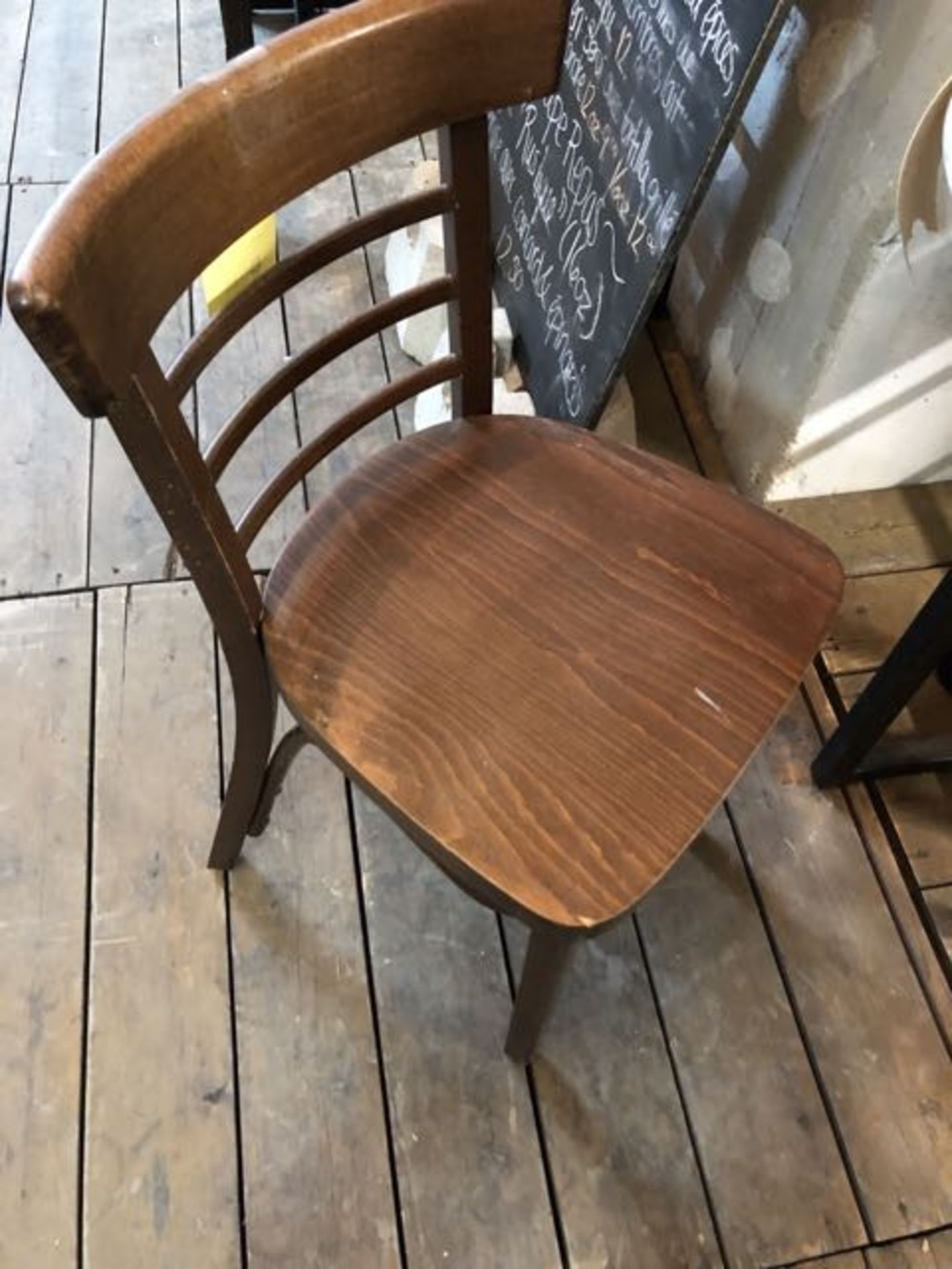 (13) Chaises Bistro' bois varies