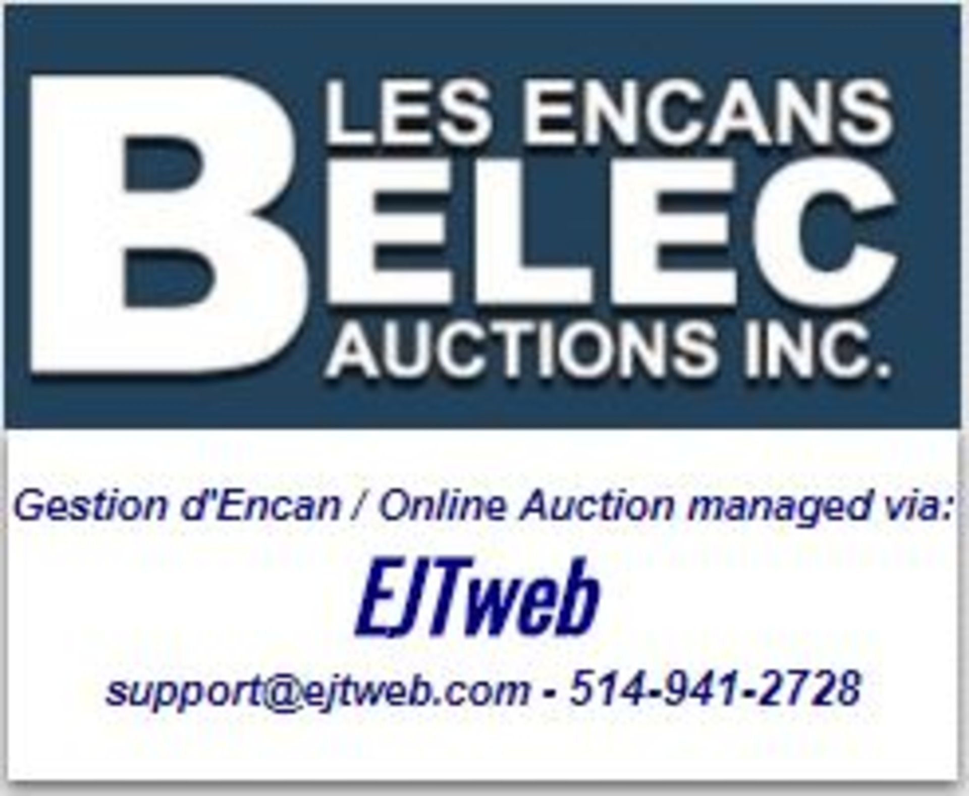 Online SUPPORT / ASSISTANCE en ligne : 514-941-2728 - support@ejtweb.com