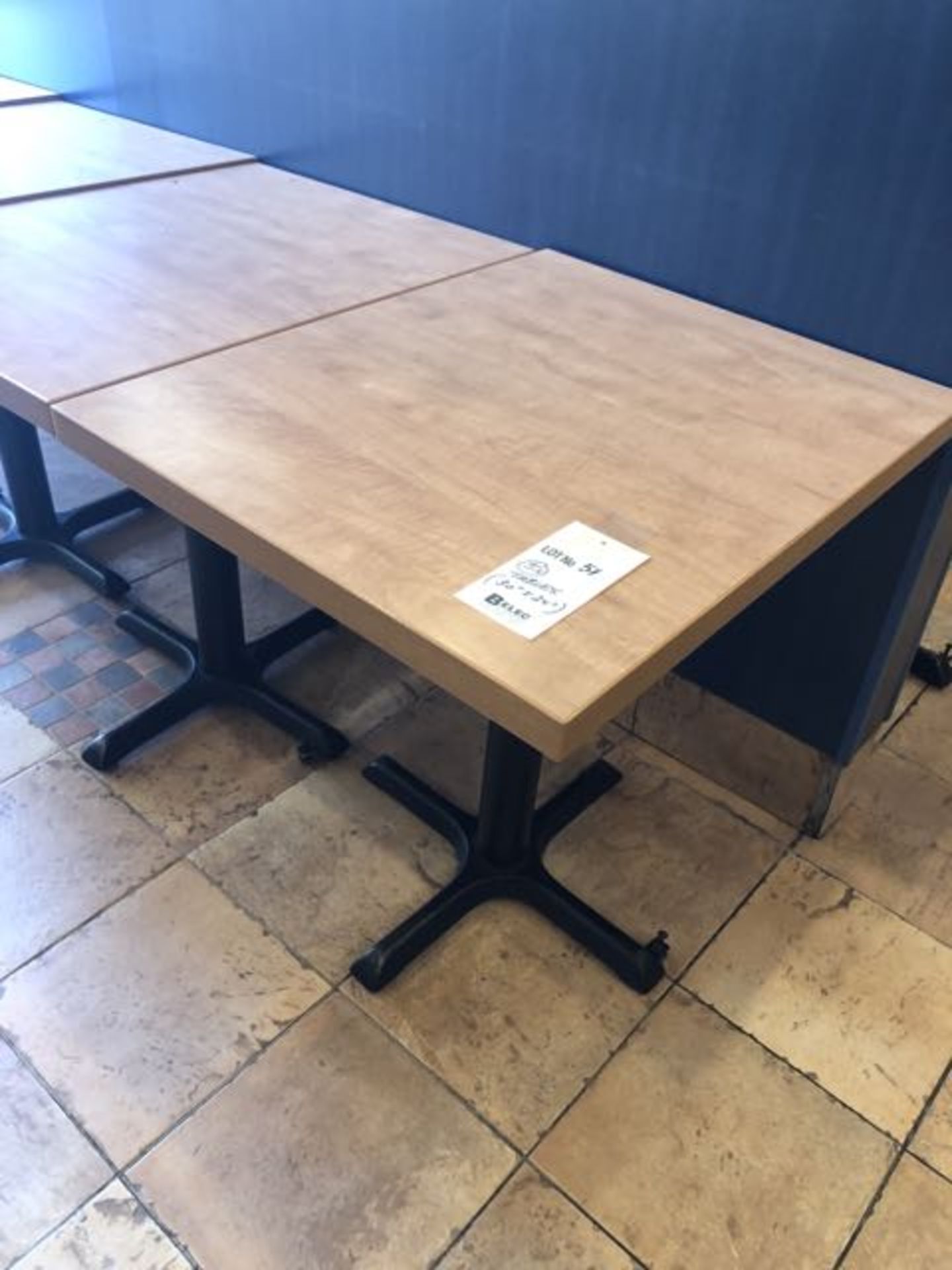 (5) Tables 30 x 24"