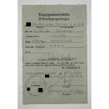 3.3.) AutographenAx, Adolf.(1906-1983). SS-Oberführer, Kommandeur der Panzerabwehr-Abteilung der