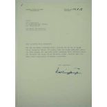 3.3.) AutographenHarlinghausen, Martin.(1902-1986). Generalleutnant a.D. jeweils der erste