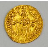 7.4.) MünzenUngarn: Gold Münze.Gold. Wohl Kopie.Zustand: II7.4 ) Coins