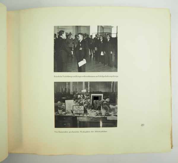 3.2.) Fotos / PostkartenPräsentationsalbum "Die Mauser-Werke AG - In den Kriegsjahren 1940/41". - Image 9 of 18