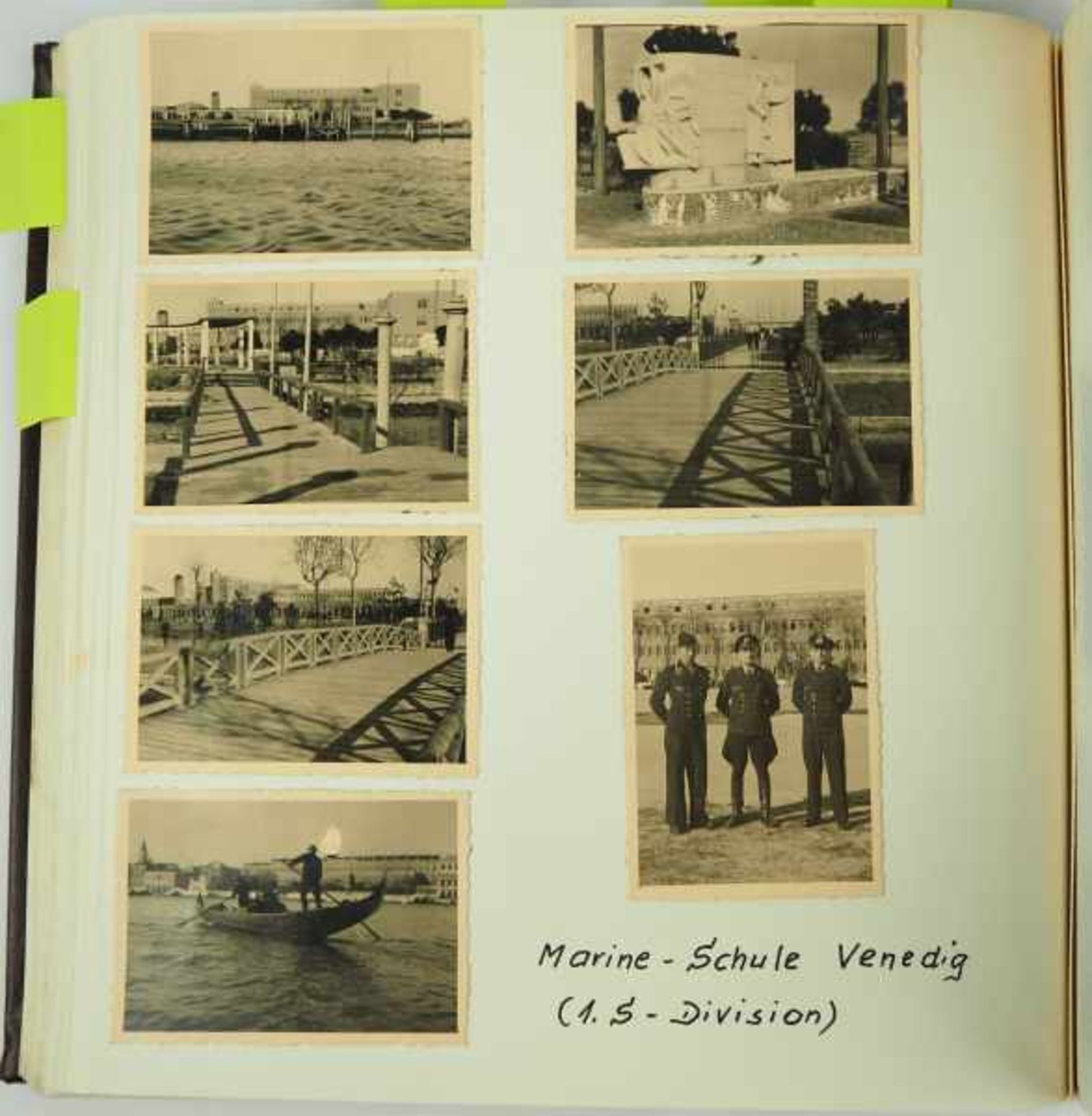 3.2.) Fotos / PostkartenKriegsmarine: Fotoalbum eines Angehörigen des Schweren Kreuzers "Prinz - Image 14 of 16