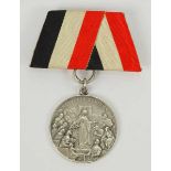 1.1.) Kaiserreich (bis 1933)Helvetia-Benigna Medaille, Kleine Medaille, als Anhänger.Silber,