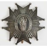 2.1.) EuropaToskana: Orden vom heiligen Joseph, Großkreuz Stern.Silber, mehrteilig gefertigtes