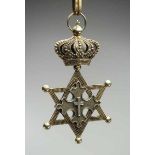 2.2.) WeltÄthiopien: Orden vom Siegel König Salomons, 2. Modell, Komtur.Silber vergoldet,