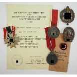 1.2.) Deutsches Reich (1933-45)Nachlass eines Sanitäts-Gefreiten.1.) Kriegsverdienstkreuz, 2. Klasse