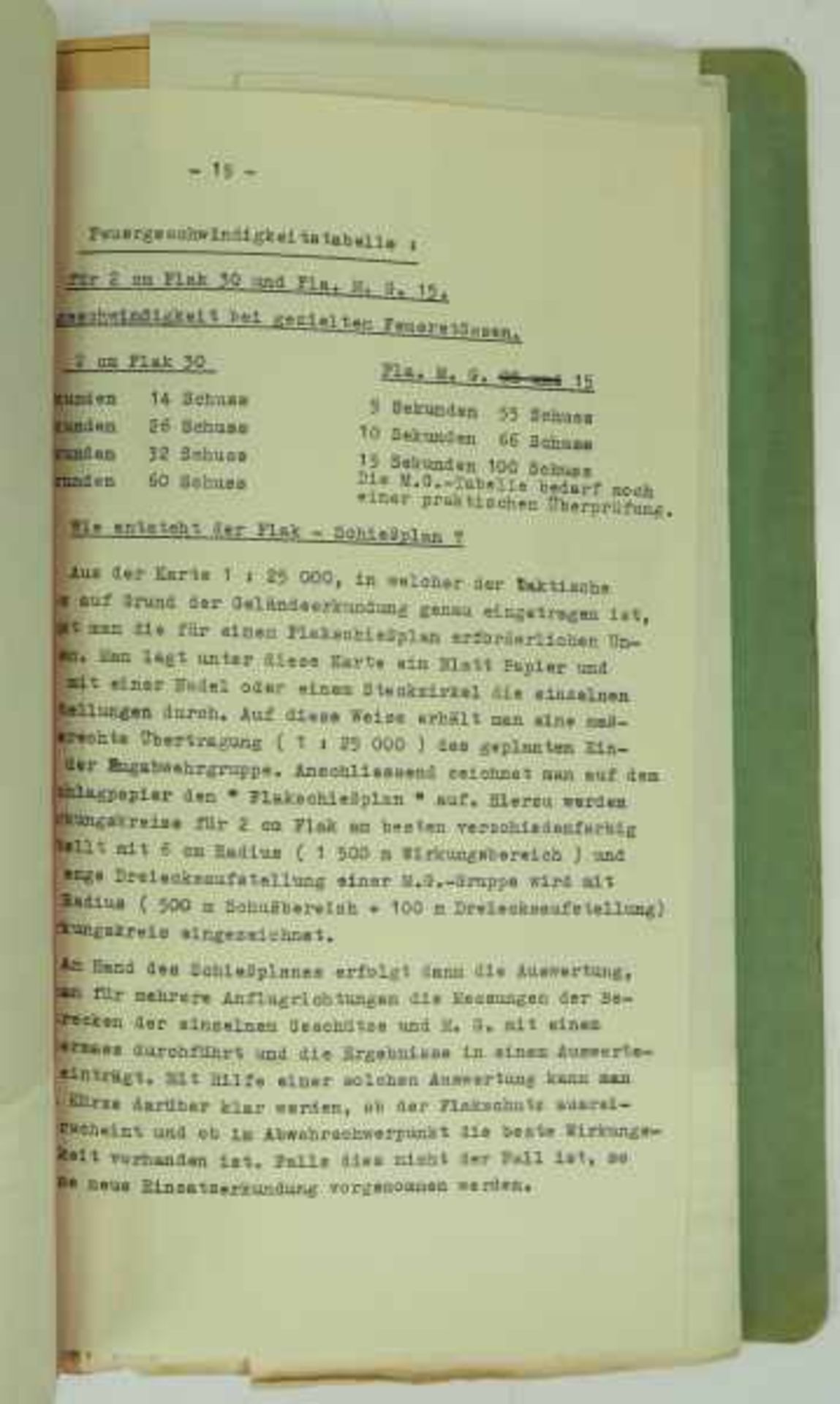 3.1.) Urkunden / DokumenteGeheimes Material zur Flugabwehr Hamburgs / Luftgau XI.Mappe mit - Image 6 of 8