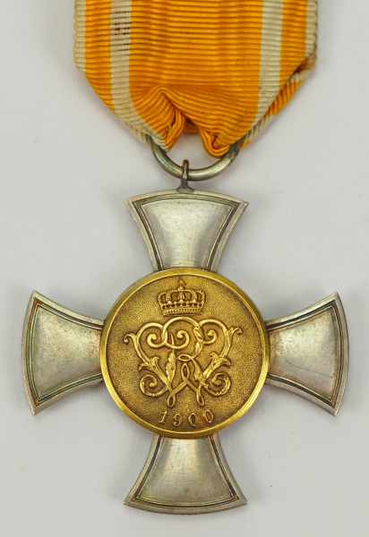 1.1.) Kaiserreich (bis 1933)Preussen: Kreuz des Allgemeinen Ehrenzeichens.Silber, die Medaillons - Image 3 of 3