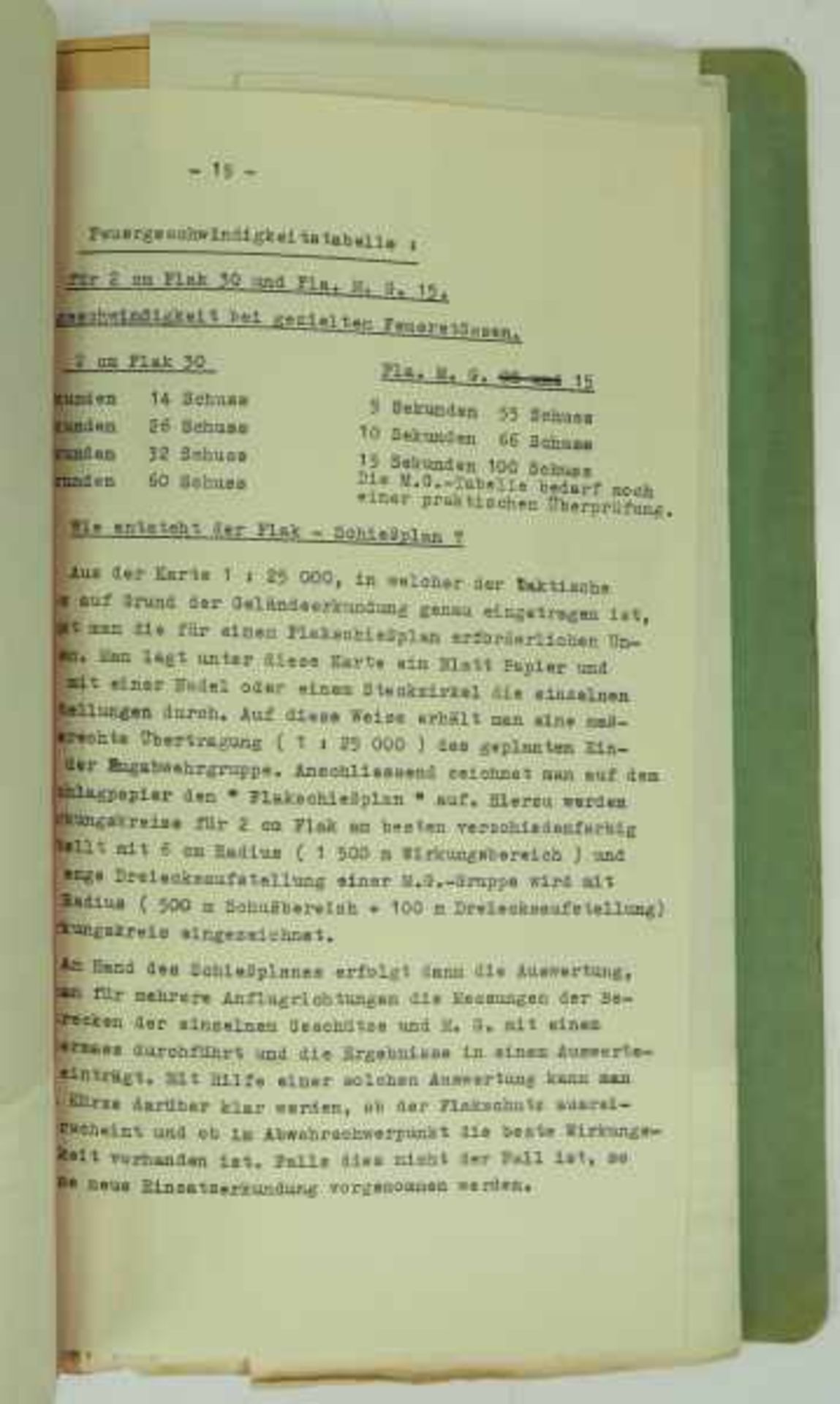 3.1.) Urkunden / DokumenteGeheimes Material zur Flugabwehr Hamburgs / Luftgau XI.Mappe mit - Image 5 of 8