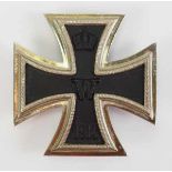 1.1.) Kaiserreich (bis 1933)Preussen: Eisernes Kreuz, 1914, 1. Klasse.Geschwärzter Eisenkern,
