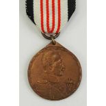 1.1.) Kaiserreich (bis 1933)Deutsches Reich: Kolonialdenkmünze.Bronze, am Bande.Zustand: II1.1.)