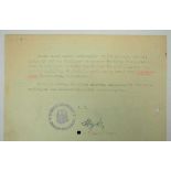 3.3.) AutographenHeydrich, Reinhard.(1904-1942). SS-Obergruppenführer und General der Polizei,