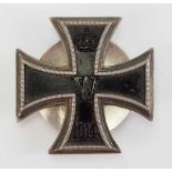 1.1.) Kaiserreich (bis 1933)Preussen: Eisernes Kreuz, 1914, 1. Klasse - Schraubscheibe 800.