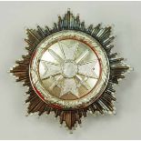 1.3.) Bundesrepublik Deutschland und DDRBRD: Deutsches Kreuz, in Silber.Buntmetall versilbert,