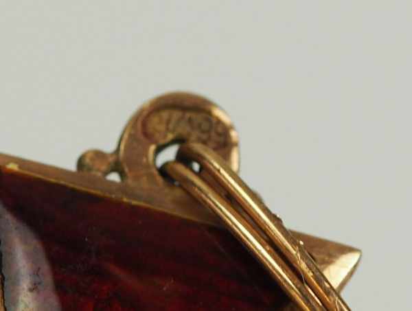 2.2.) WeltRussland: Orden der hl. Anna, 2. Modell (1810-1917), 3. Klasse.Gold, teilweise emailliert, - Image 5 of 5