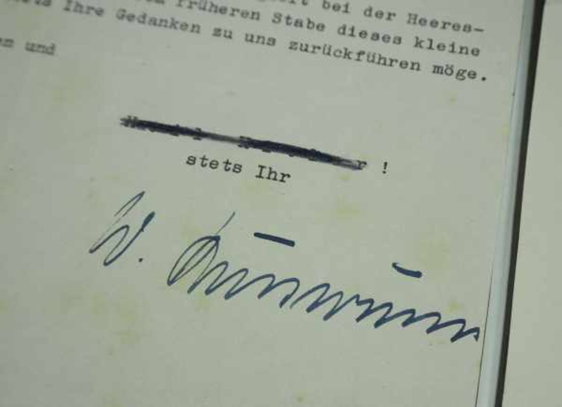 3.3.) AutographenRusswurm, Wilhelm.(1888-1964). Generalleutnant und Höherer Nachrichtenführer der - Image 4 of 4