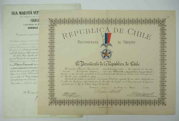 3.1.) Urkunden / DokumentePreussen: Urkundengruppe des Generalmajors von Obernitz - Bekleidungsamt - Image 3 of 4