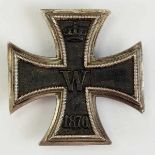 1.1.) Kaiserreich (bis 1933)Preussen: Eisernes Kreuz, 1870, 1. Klasse.Geschwärzter Eisenkern,