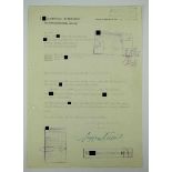 3.3.) AutographenDietrich, Sepp.(1892-1966). SS-Oberst-Gruppenführer und Generaloberst der Waffen-