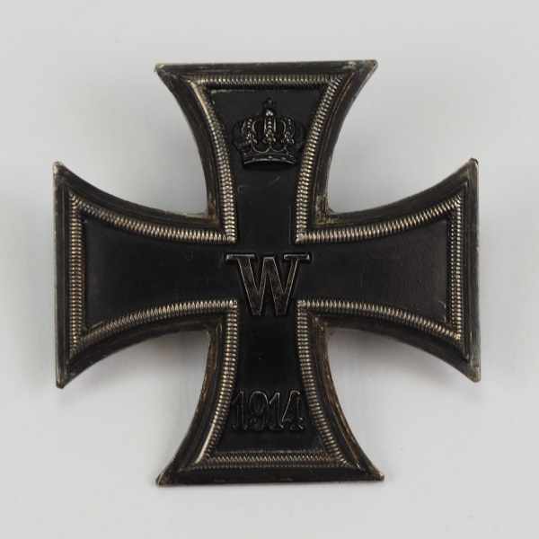 1.1.) Kaiserreich (bis 1933)Preussen: Eisernes Kreuz, 1914, 1. Klasse - Meybauer.Geschwärzter
