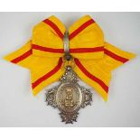 2.2.) WeltJapan: Orden der Heiligen Krone, 8. Klasse.Silber, teilweise vergoldet, von feinster