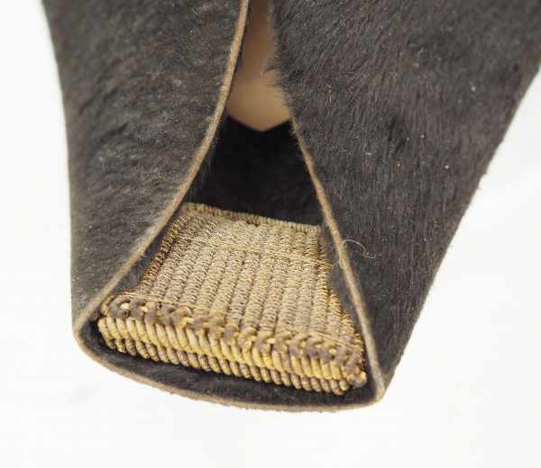 4.1.) Uniformen / KopfbedeckungenBayern: Zweispitz für Staatsbeamte.Schwarzer Nadelfilz, goldene - Image 5 of 10