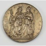 2.1.) EuropaPolen: Medaille auf das heroische Land.Versilbert.Zustand: II2.1.) Europe