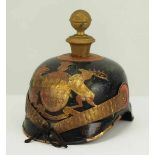 4.1.) Uniformen / KopfbedeckungenWürttemberg: Kinderpickelhaube für Offiziere der Artillerie.