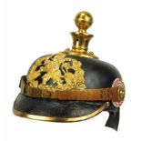 4.1.) Uniformen / KopfbedeckungenHessen: Pickelhaube für Mannschaften der Feldartillerie-