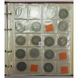7.4.) MünzenBRD: Sammlung 71 x 5 DM Münzen.In Sammelalbum.Zustand: II7.4 ) Coins
