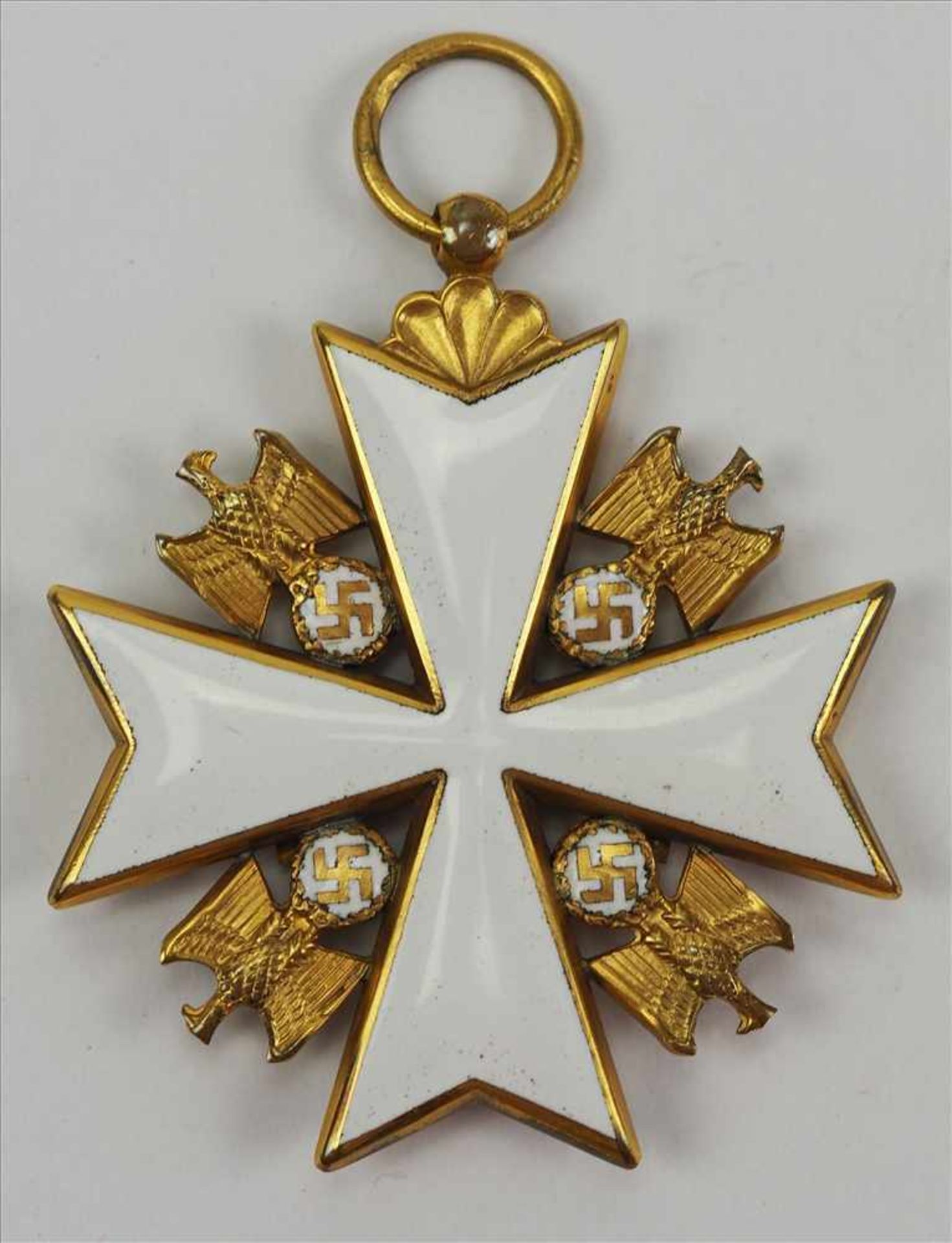 Deutscher Adler Orden, 2. Modell (1939-1945), Verdienstkreuz 2. Stufe, (ab 1943 5. Klasse), mit - Image 3 of 3