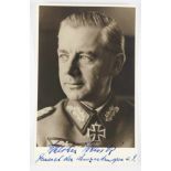 Wenck, Walter.(1900-1982). General der Panzertruppe und Oberbefehlshaber der 12. Armee, Träger des