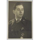 Naumann, Horst.(1921-2000). Unteroffizier und Geschützführer i.d. Sturmgeschütz-Abteilung 184,