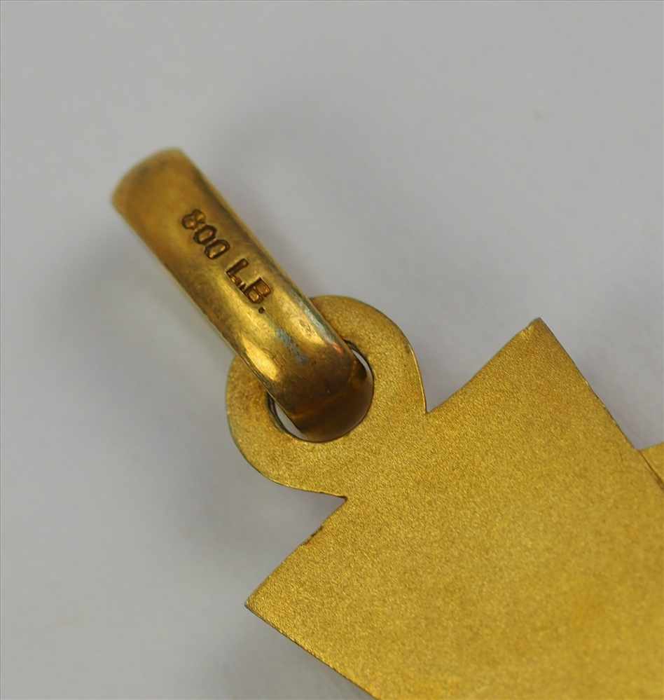 Baden: Kreuz für weibliche Dienstboten, mehr als 40 Dienstjahre.Silber vergoldet, durchbrochen - Image 4 of 4