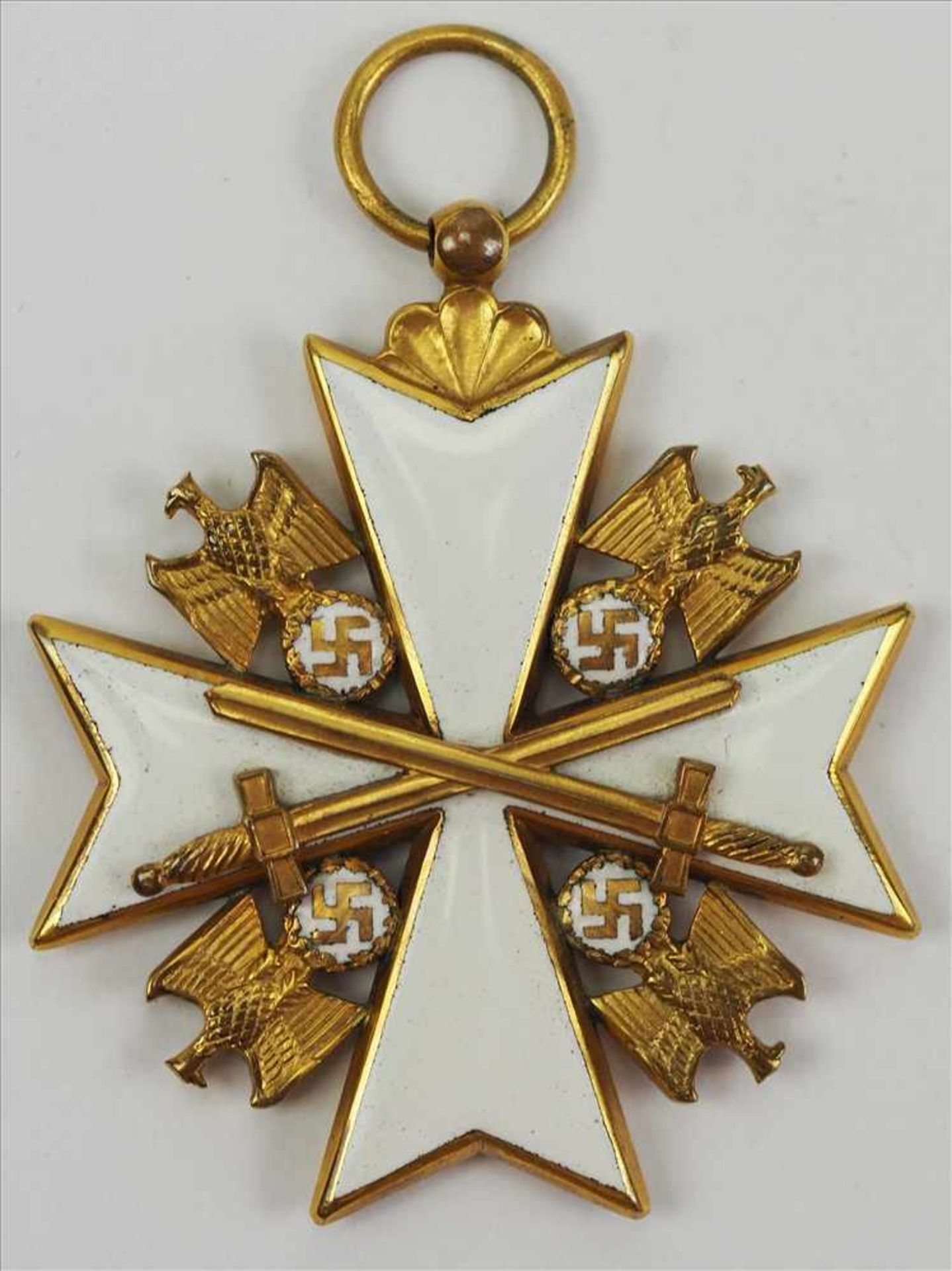 Deutscher Adler Orden, 2. Modell (1939-1945), Verdienstkreuz 2. Stufe, (ab 1943 5. Klasse), mit
