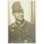 Keipp, Willy.1917-1996). Das Ritterkreuz wurde ihm am 30. Oktober 1943 als Feldwebel und Zugführer