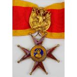 Vatikan: Orden des hl. Gregors des Großen, Militärische Abteilung, Komtur Dekoration.Silber