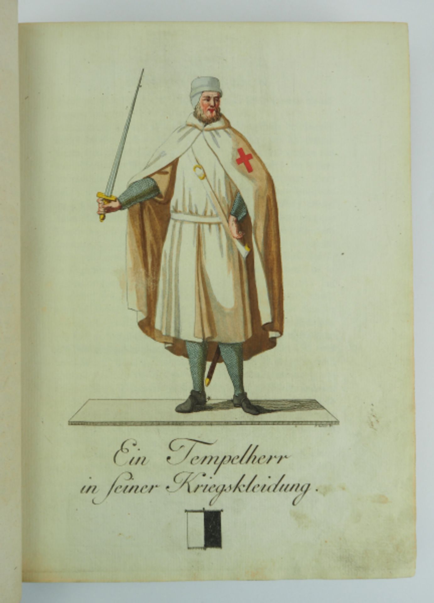 Schwan, Christian Fridrich: Abbildungen derjenigen Ritter-Orden welche eine eigene Ordenskleidung - Image 5 of 8