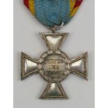 Mecklenburg-Strelitz: Kreuz für Auszeichnung im Kriege 1914, Tapfer und Treu, 2. Klasse.Buntmetall