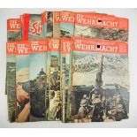 Die Wehrmacht - Ausgabe Ausland - Lot von 41 Exemplaren.Verschiedene Ausgaben.Die Ausgabe A (