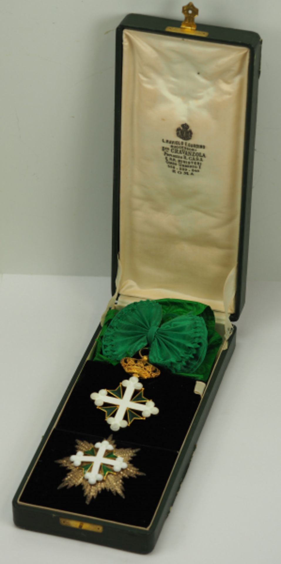 Italien: Ritterorden des heiligen Mauritius und heiligen Lazarus, 3. Modell (1868-1943), Großkreuz - Bild 5 aus 6