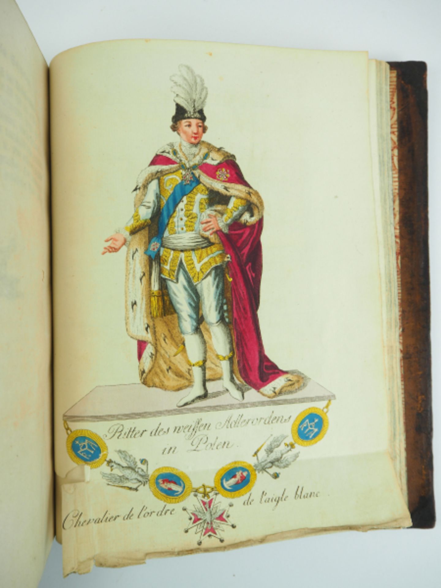 Schwan, Christian Fridrich: Abbildungen derjenigen Ritter-Orden welche eine eigene Ordenskleidung - Image 7 of 8