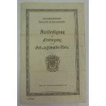 Gebrauchsmuster Patent - LKW Schmier-Vorrichtung für Achsen.Ausfertigung der Eintragung in die